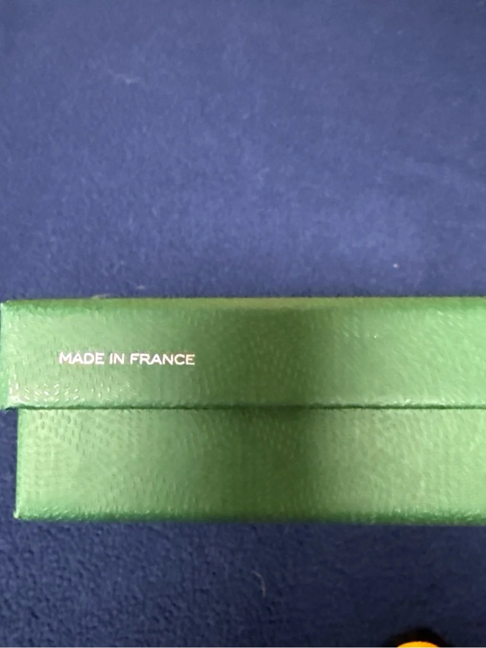 Goyard Empty Small Box 6x4.5x1.5” Yellow Ribbon & Fabric Insert